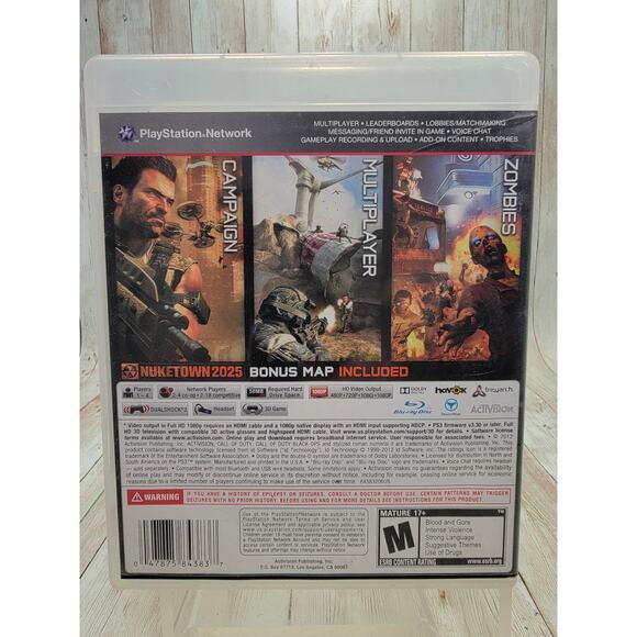 Call of Duty Black Ops II 2 PS3 PlayStation 3 - Picture 2 of 5